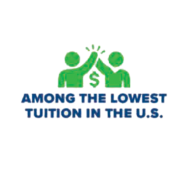 lowest tuition graphic lowest tuition graphic