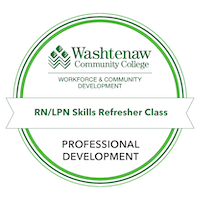 Credly Example for the LPN-RN Skills Refresher Course