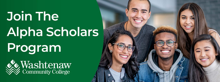 alpha scholars program banner with smiling students alpha scholars program banner with smiling students
